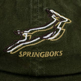 Springboks Triple Bok Dad Cap-Military Olive