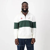B2B Vodacom SB Classic Hoop Quarter Zip-Cloud Dancer