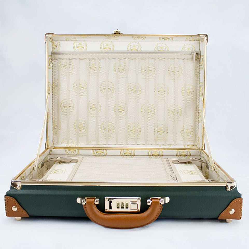 Old School Laptop Bag - OS Green