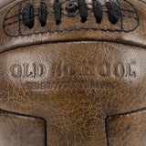 Old School Soccer Ball-Dark Brown
