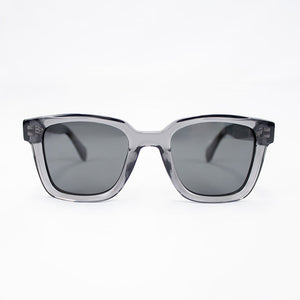 Old School Rectangle Sunnies-Grey