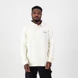 Old School Word OS LS Rugby Jersey-Ivory