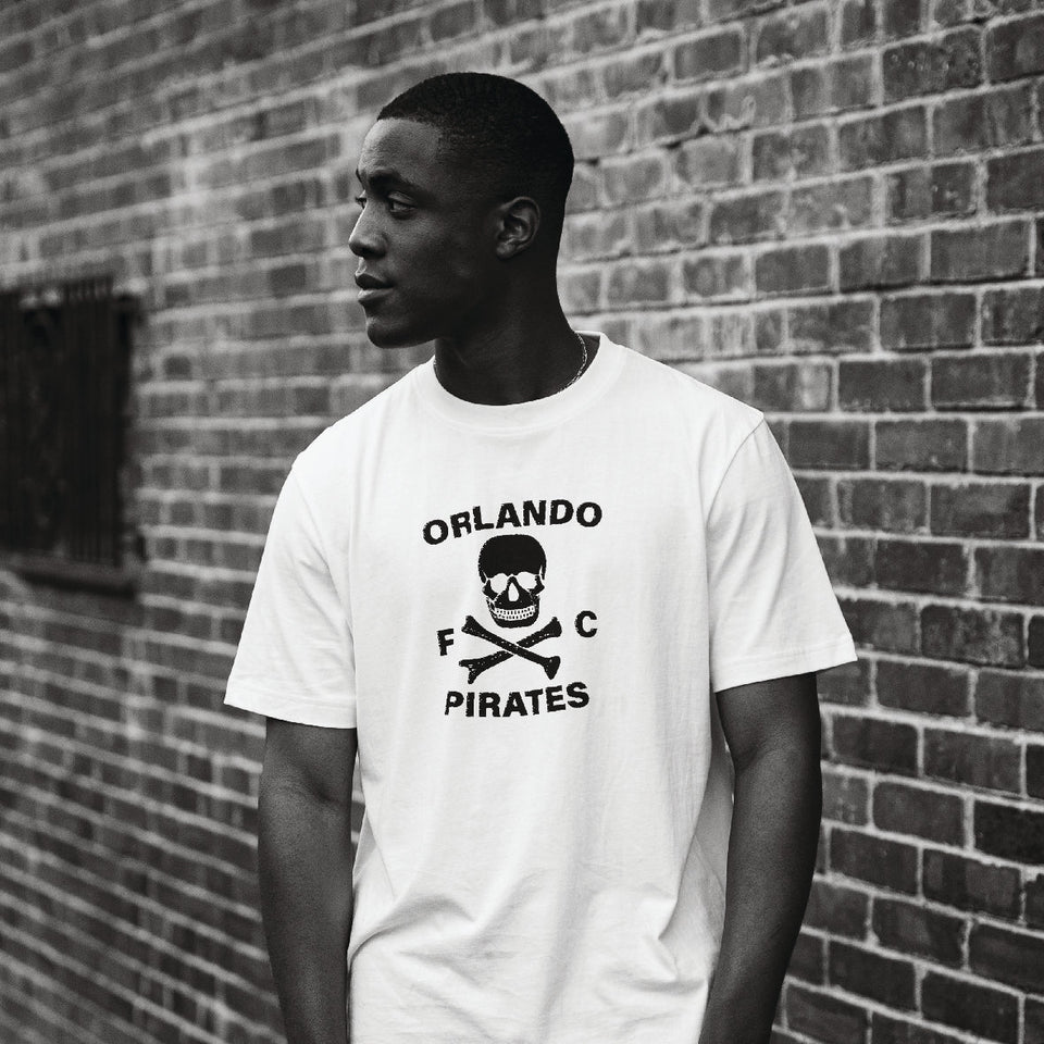 Orlando Pirates Graphic Regular Crew Tee-White