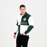 SA Supporters Quartered LS Rugby Jersey-OS Green