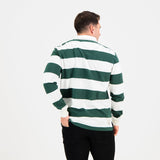 SA Supporters 8X8 Stripe LS Rugby Jersey-OS Green