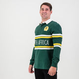 SA Supporters Mid Field LS Rugby Jersey-OS Green