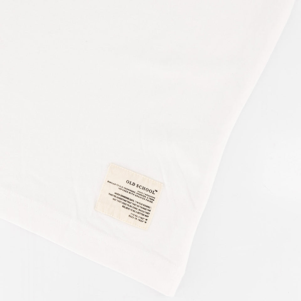 SA Supporters Stamp Reg Crew Tee-White