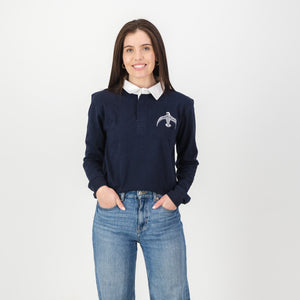 Schools Falcon College LS Rugby Jersey - Navy