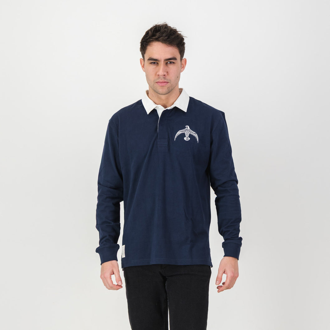 Schools Falcon College LS Rugby Jersey - Navy