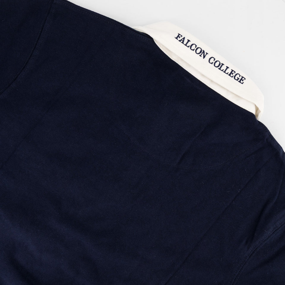 Schools Falcon College LS Rugby Jersey - Navy