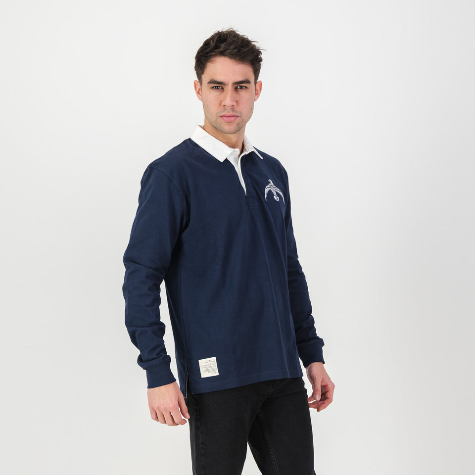Schools Falcon College LS Rugby Jersey - Navy