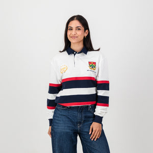 Schools HTS Middelburg LS Rugby Jersey-White