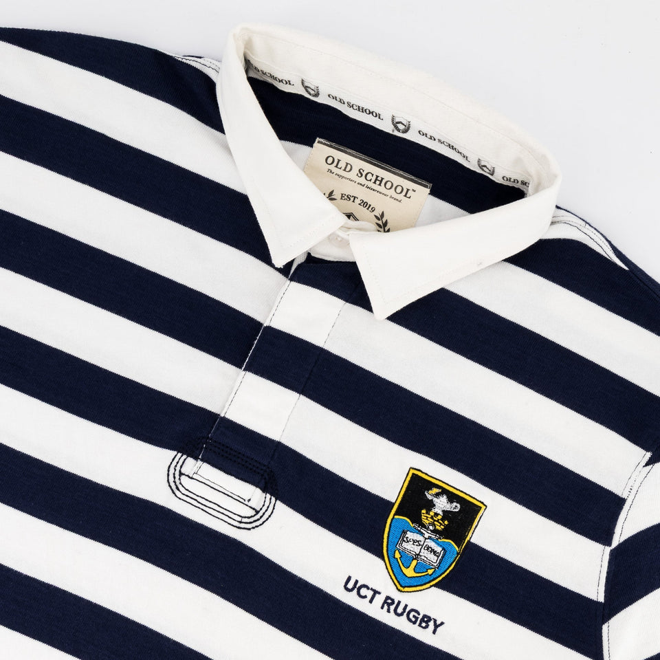 Schools Ikeys Varsity Cup LS Rugby Jersey-Navy