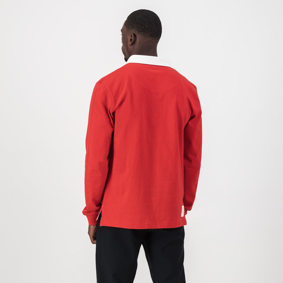 Schools KES LS Rugby Jersey-True Red