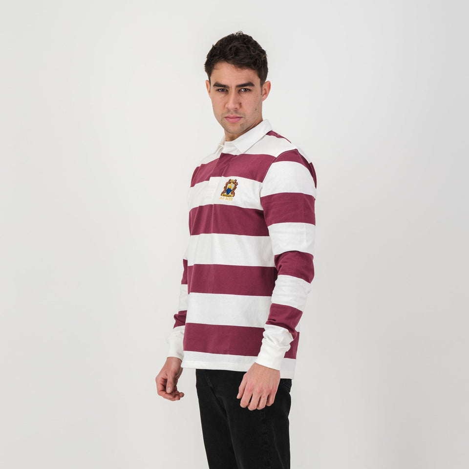 Schools Paul Roos LS Rugby Jersey-White