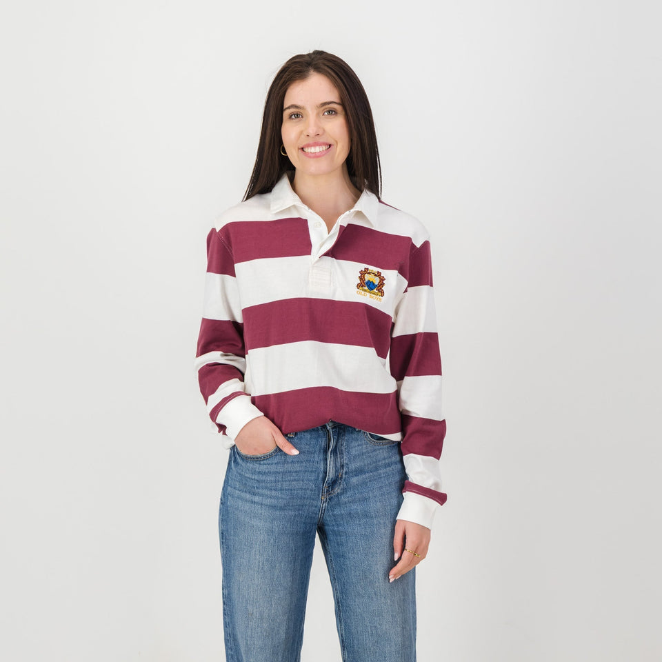 Schools Paul Roos LS Rugby Jersey-White