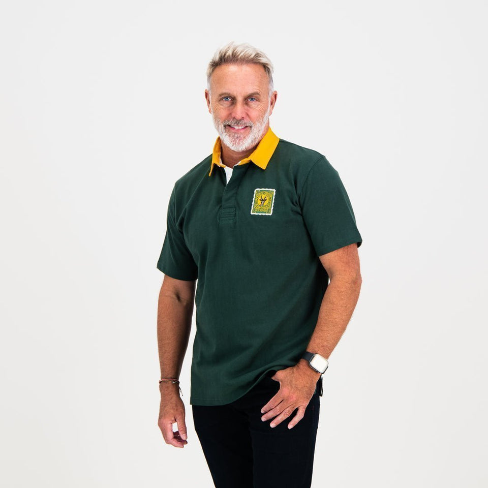 SA Supporters Classic SS Rugby Jersey-OS Green