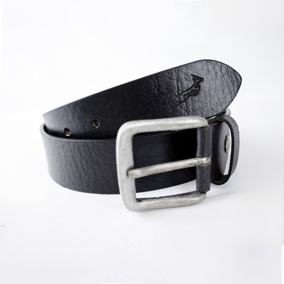 Springboks Classic Belt-Black