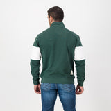 Springboks Classic Hoop Quarter Zip-OS Green