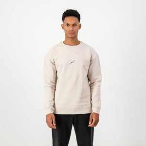 Springboks Colour Pop Sweat - Ivory