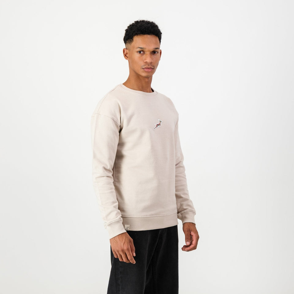 Springboks Colour Pop Sweat - Ivory
