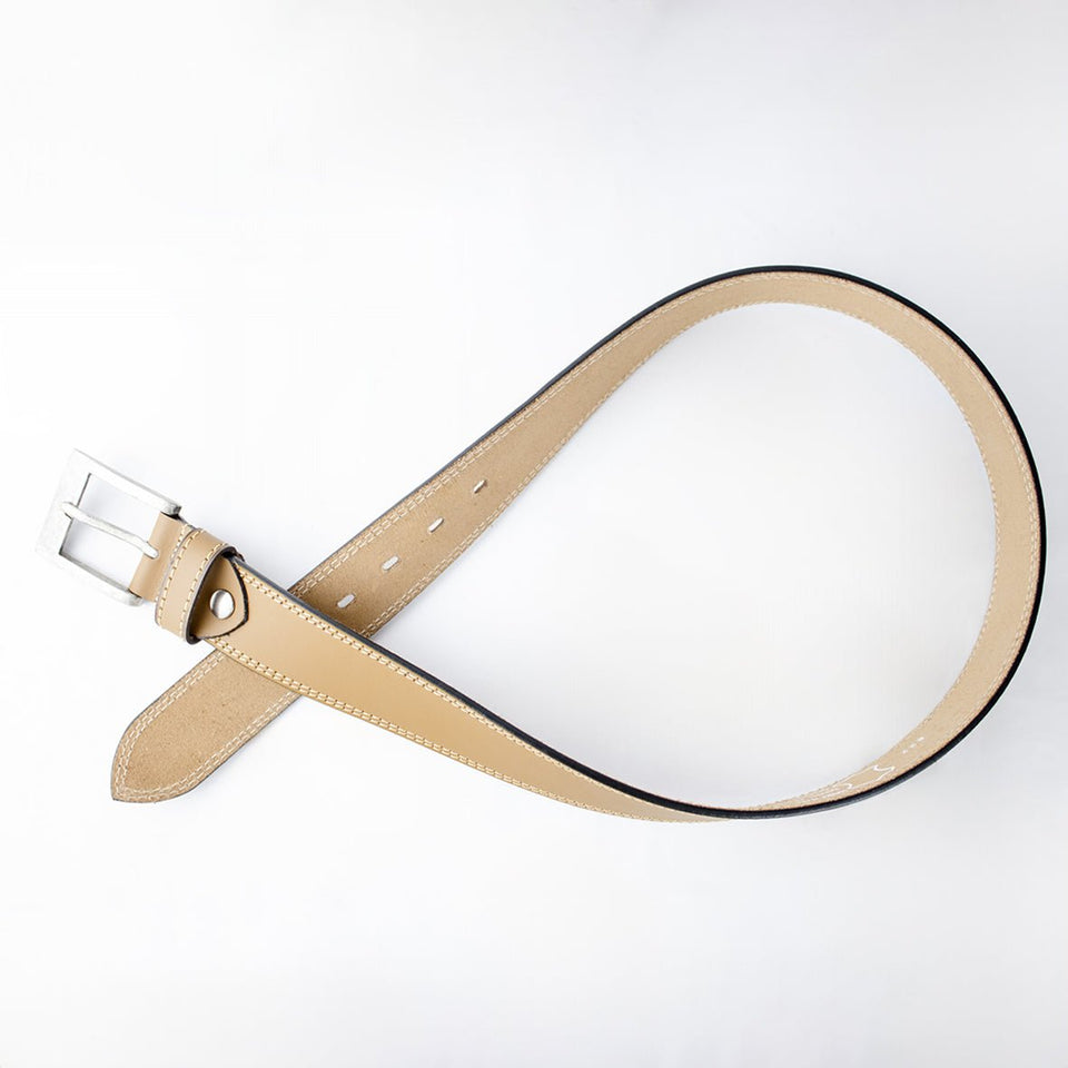 Springboks Double Stitch Belt-Tan