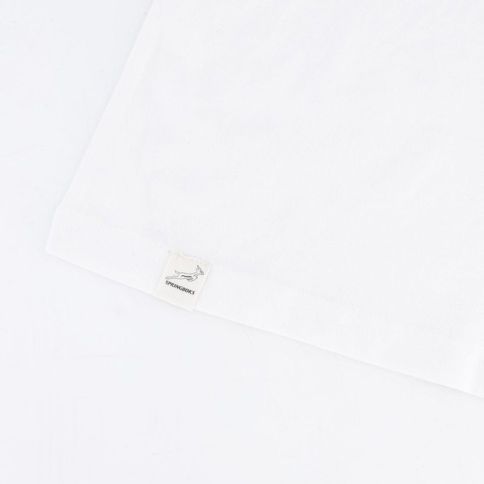 Springboks Graffiti Regular Crew Tee-White