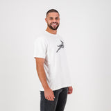 Springboks Stadium Bok Regular Crew Tee-White
