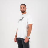 Springboks Stadium Bok Regular Crew Tee-White
