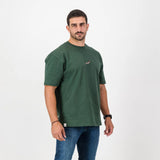 Springboks Nat Badge Boxy Crew Tee-OS Green