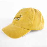 Springboks Natural Emb Dad Cap-Mustard