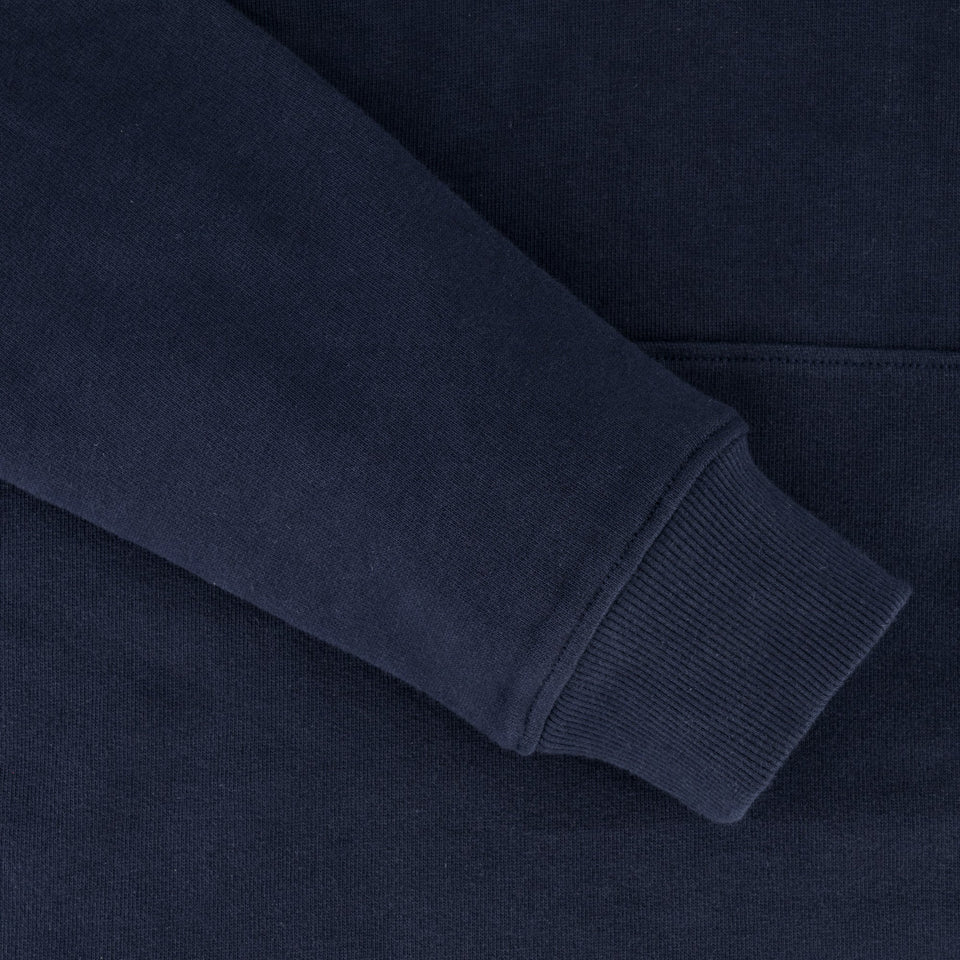 Springboks Pop Badge Quarter Zip Sweat-Navy