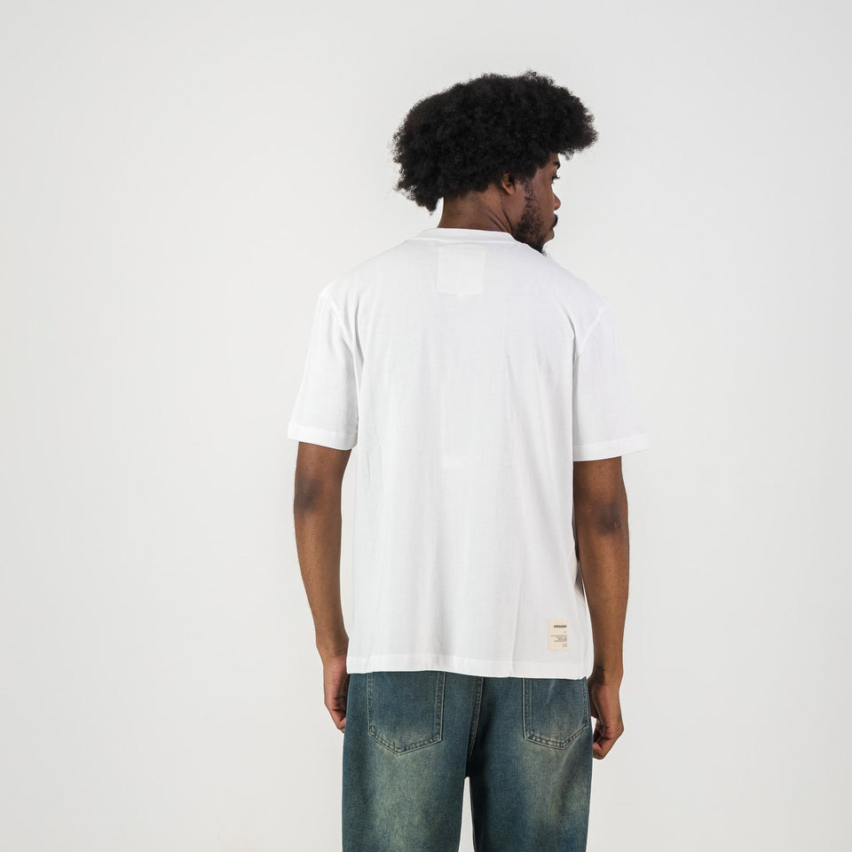 Springboks Shield Badge Regular Crew Tee - White