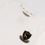 Springboks Shield Badge Regular Crew Tee - White