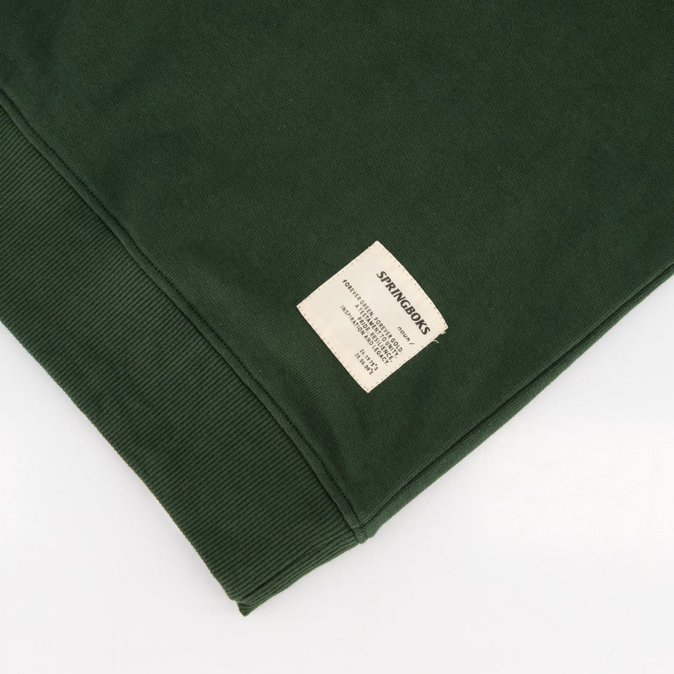 Springboks Shield Crew Sweat - OS Green