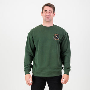 Springboks Shield Crew Sweat - OS Green