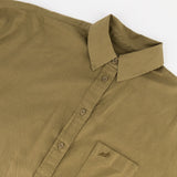 Springboks Tailored LS Oxford Shirt-Taupe