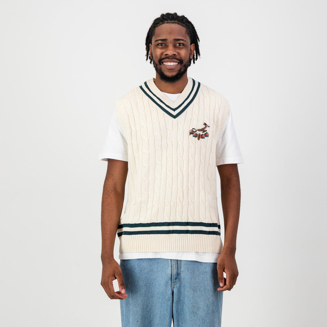 Springboks Vest Knit - Ivory