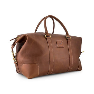 Springboks Weekender Duffle Bag-Dark Brown