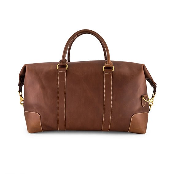 Springboks Weekender Duffle Bag-Dark Brown