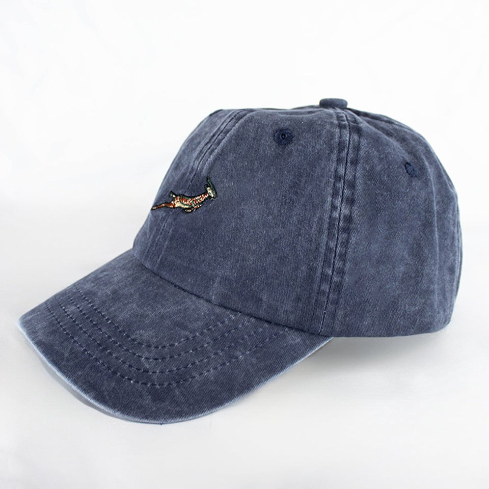 Springboks Winter Pop Badge Dad Cap-Navy
