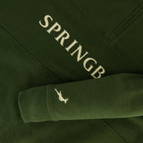 Springboks Word Quarter Zip Sweat-Military Olive