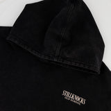 Stillknocks Acid Wash Hoodie Sweat- Black