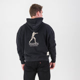 Stillknocks Acid Wash Hoodie Sweat- Black