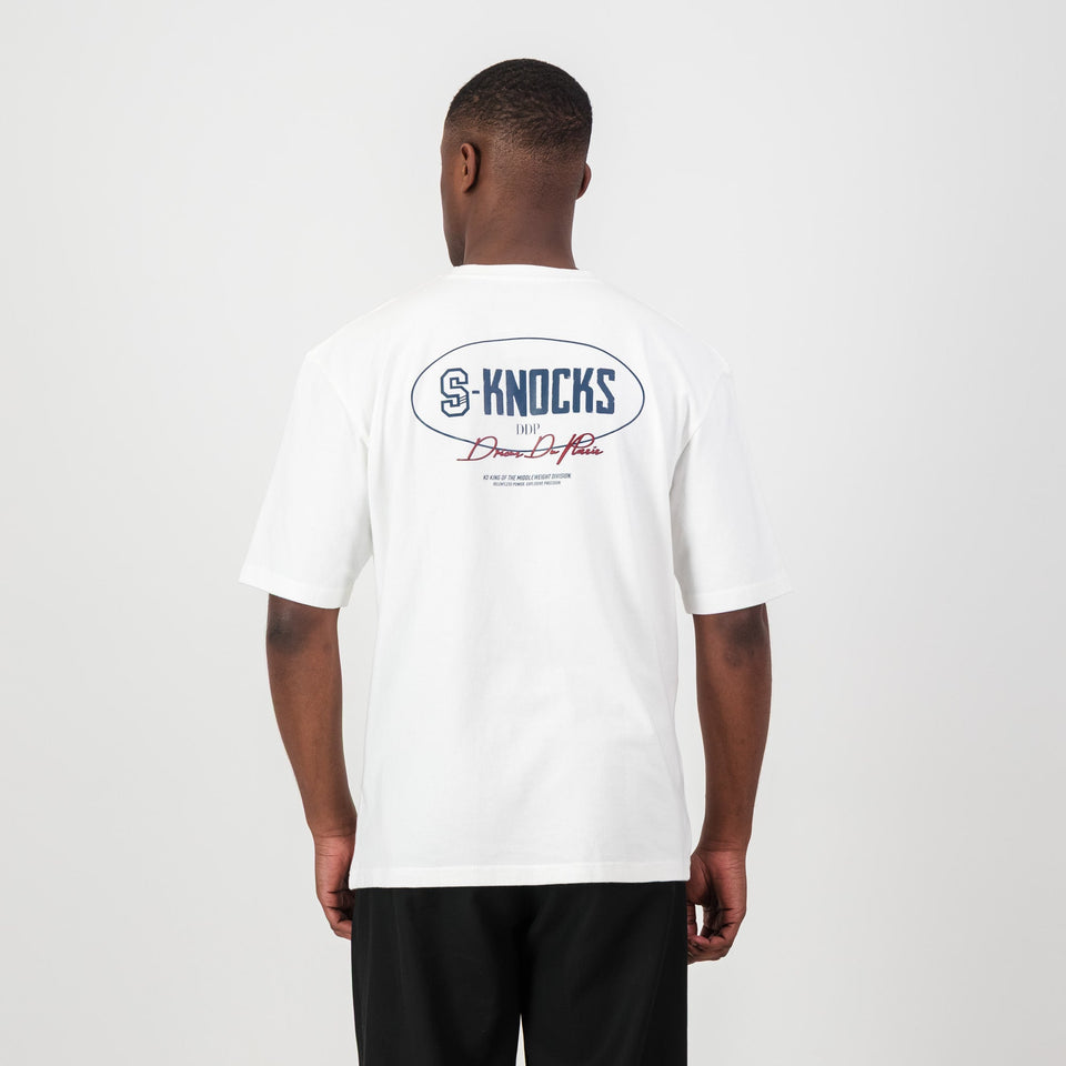 Stillknocks KO Boxy Crew Tee-White