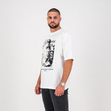Stillknocks OG Artwork Boxy Crew Tee-White