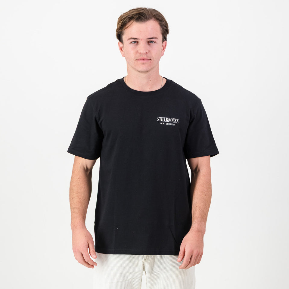 Stillknocks Real DDP Regular Crew Tee-Black
