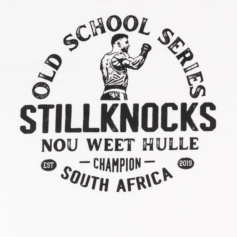 Stillknocks Real DDP Regular Crew Tee-White