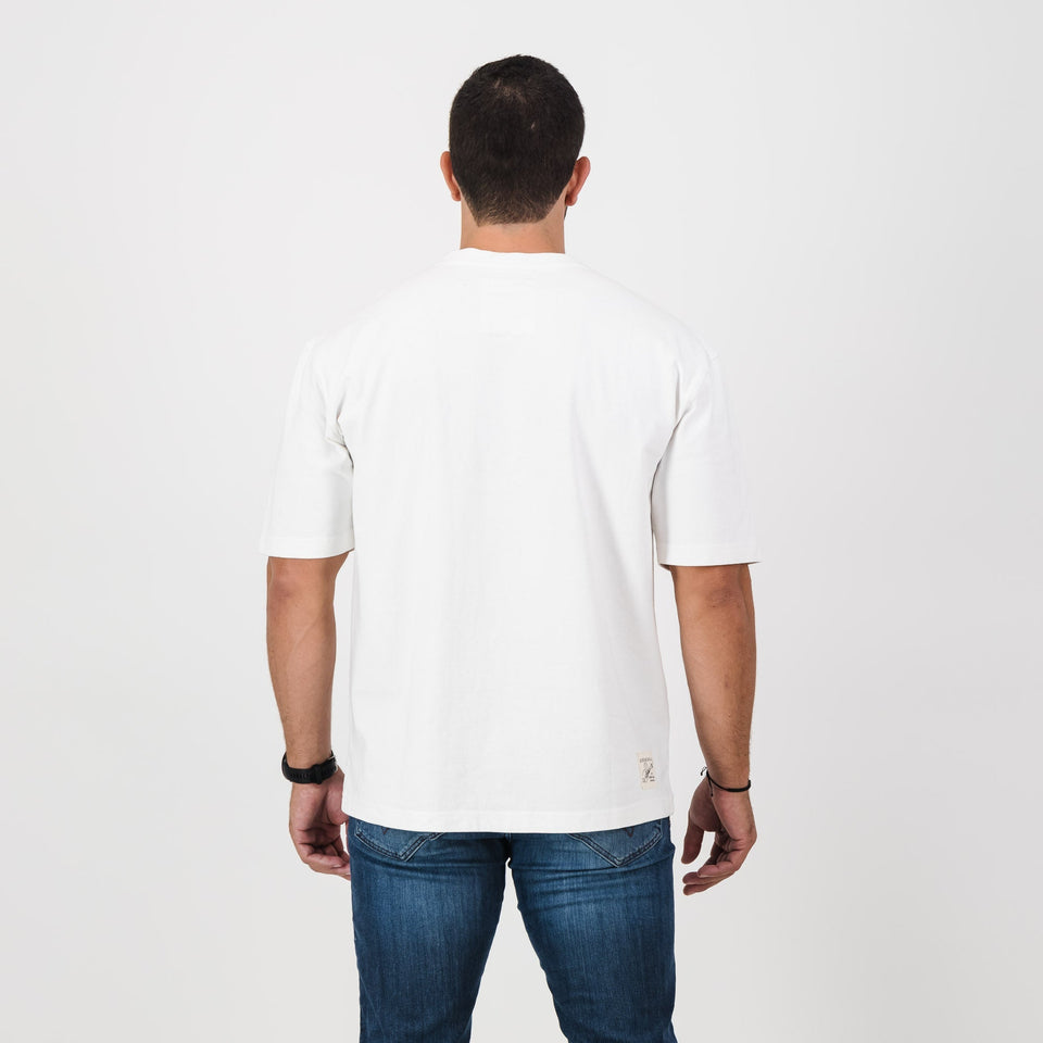 Stillknocks S-Knocks Boxy Crew Tee-White
