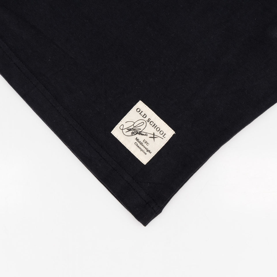 Stillknocks Smokey Shadow Regular Crew Tee-Black